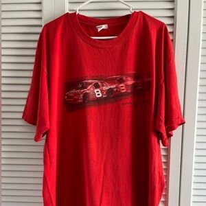 Vintage Chase Authentics Dale Earnhardt Jr #8 Budweiser T-Shirt Men's XL